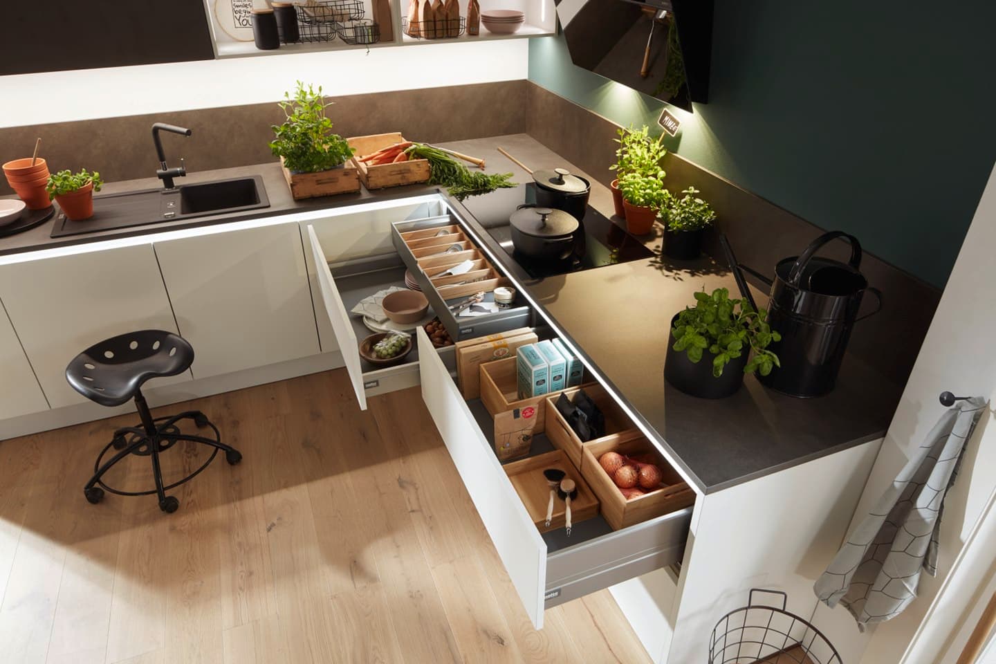 Offene Küche für moderne Individualisten